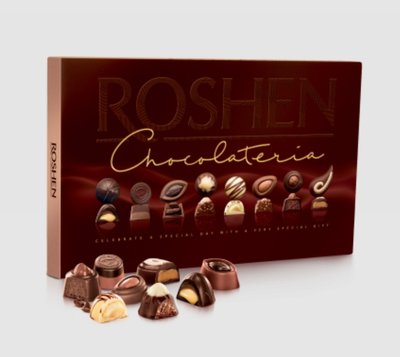 Цукерки Roshen Chocolateria 194 г