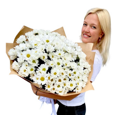 25 sprigs of chrysanthemums