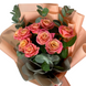 9 ароматних троянд з евкалиптом