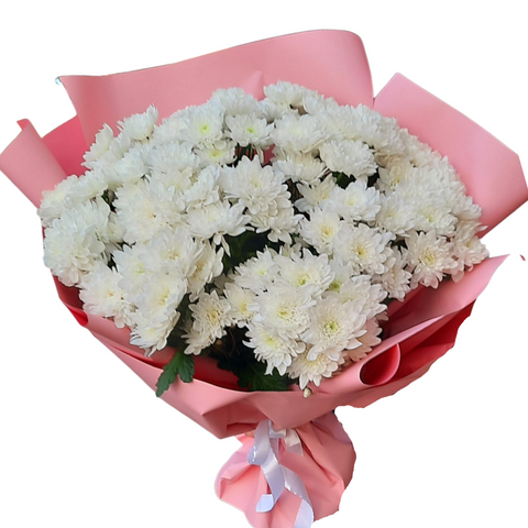Bouquet of chrysanthemums "Be happy!"