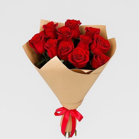 11 imported roses in craft
