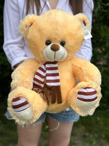 Bear in a scarf, 60сm